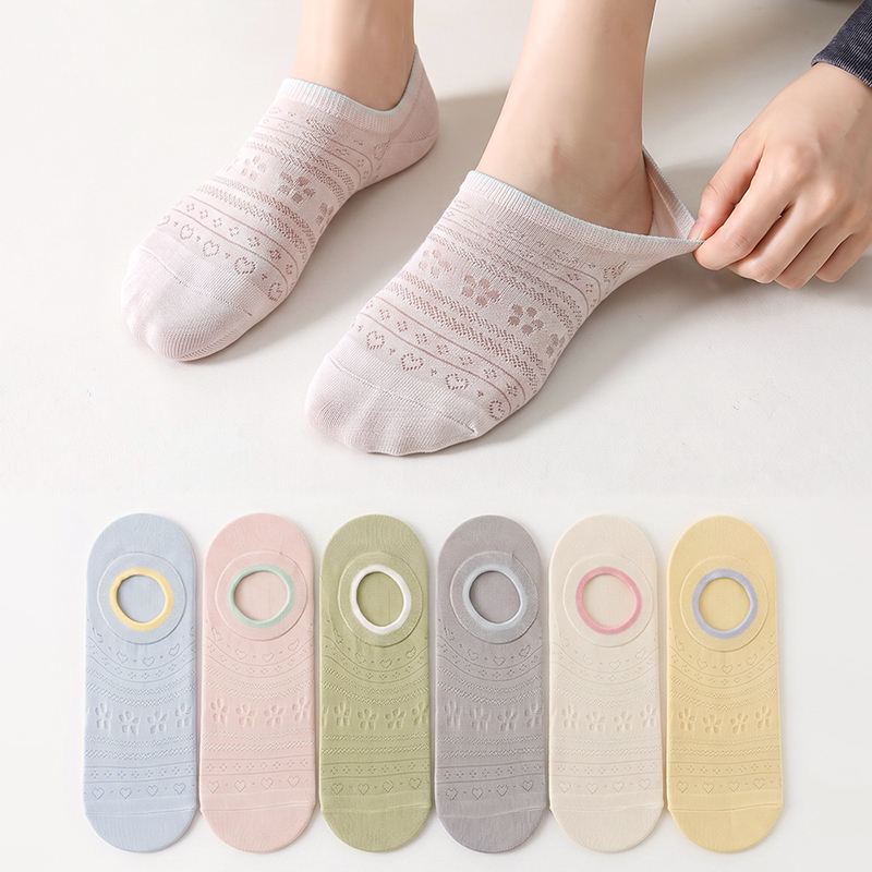 6 Pairs Women Invisible Socks  - Invisibility Sock Loafer review and price