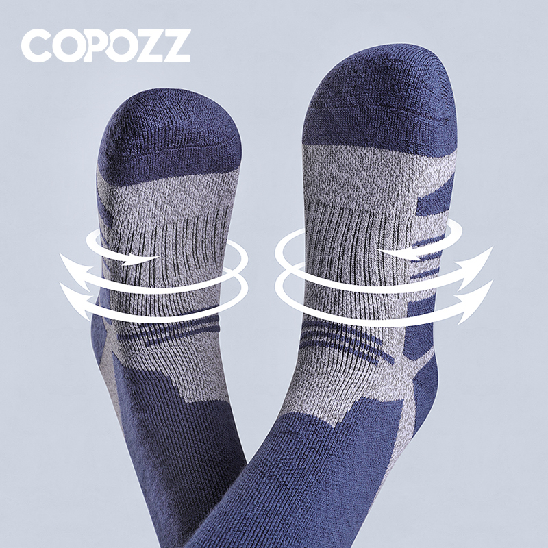 COPOZZ Winter Men Women Therma - Wool Hiking Sock review and price