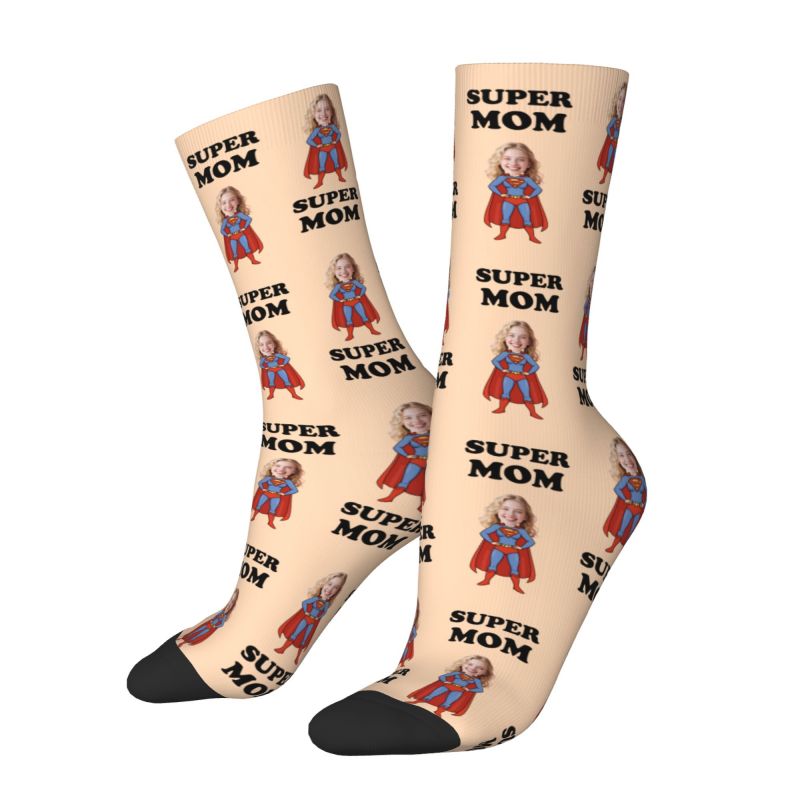 Super Mom Custom Mens Crew Soc - Dress Sock Men review and price