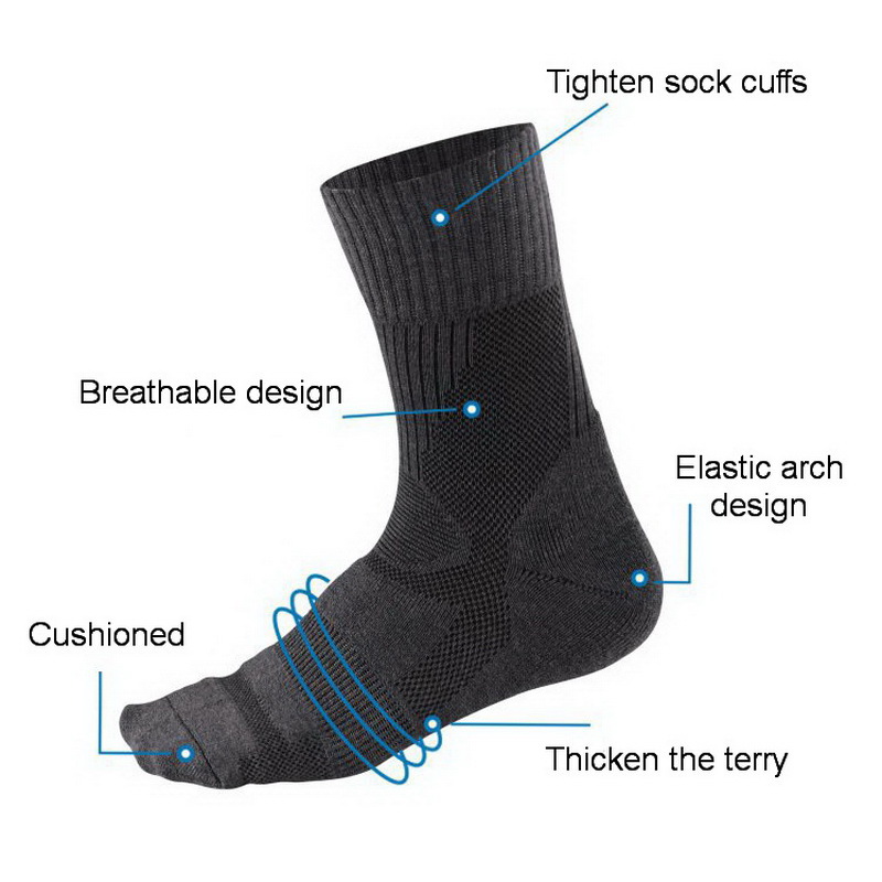 1 Pair Merino Wool Sock Winter - Wool Hiking Sock review and price