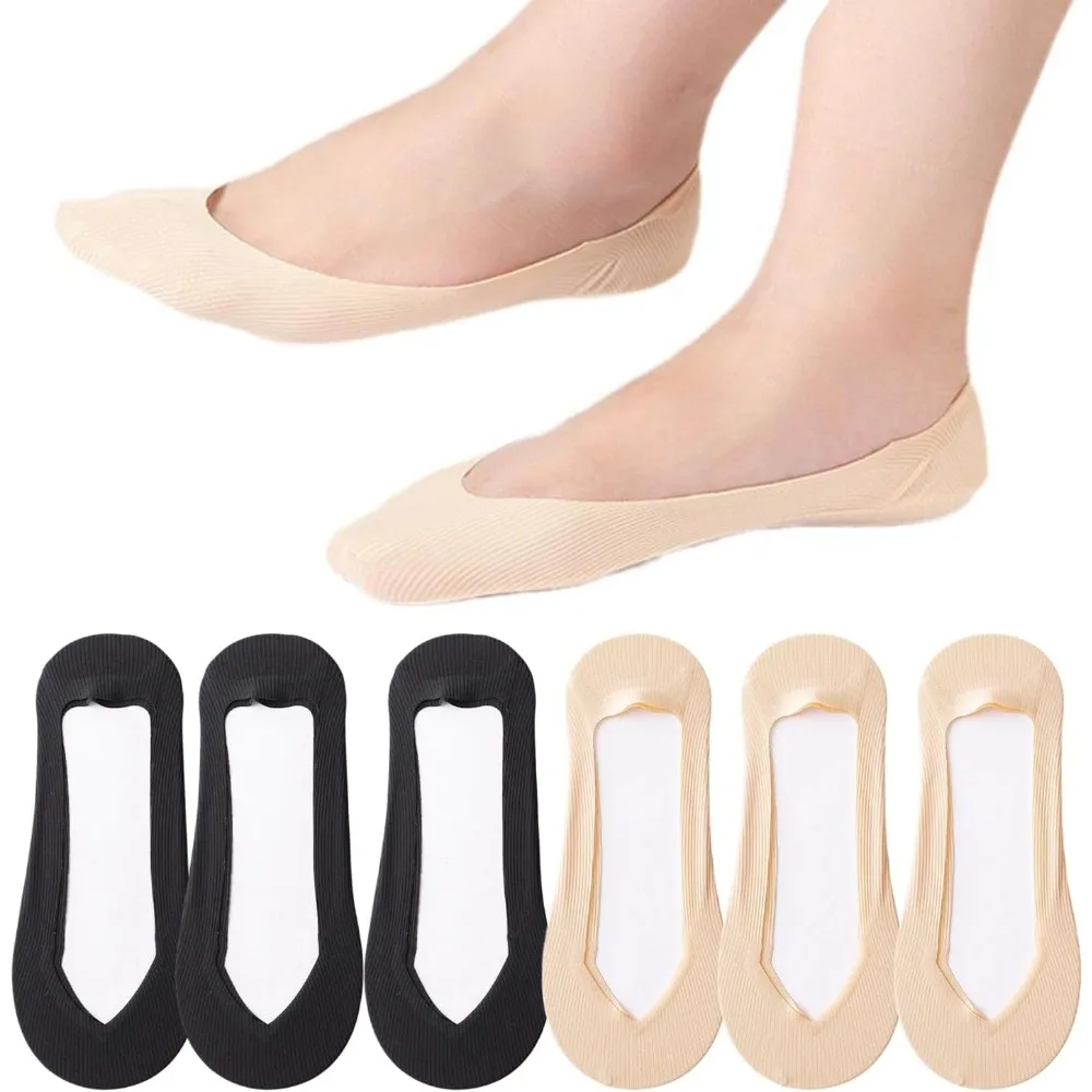 6 Pairs No Show Socks Women An - Invisibility Sock Loafer review and price