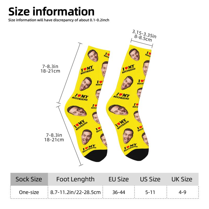 Novelty Men's I Love My Boyfri - Dress Sock Men review and price