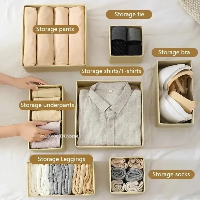 Fabric Underwear Storage Box D - Sock Organizer Tray review and price